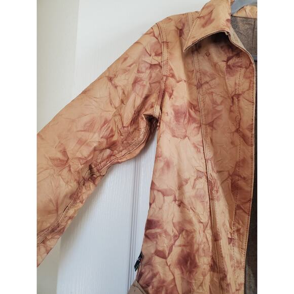 Authentic Unique Reversible Mexican Leather Textured Jacket NWT, Women's Medium - Picture 4 of 16